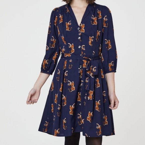 Joanie Dresses Nwt Joanie Tiger Dress Poshmark